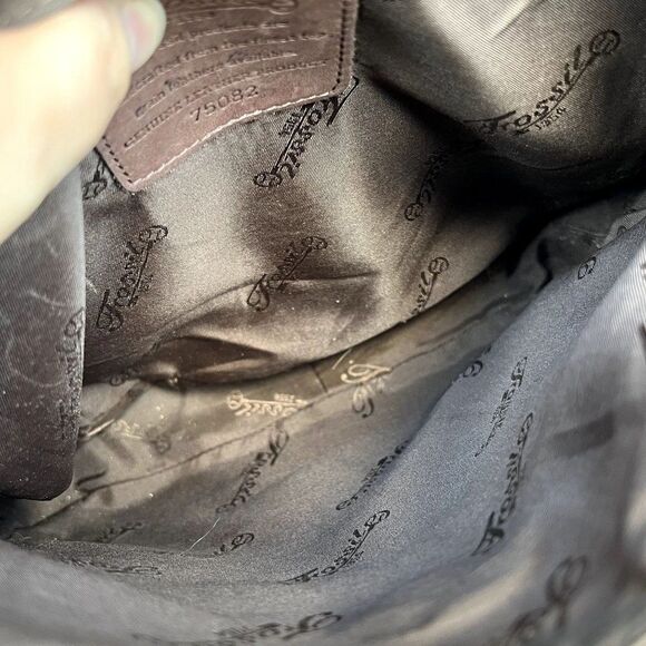 Vintage Fossil Brown Leather Crossbody Bag 75082 - Picture 8 of 10